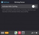 Updated CarPlay settings in iOS 15