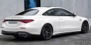 New Mercedes-Benz S-Class Coupe rendering