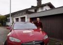 This is the Tesla with the highest mileage in the world