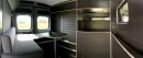Vanjoy is a Fiat Ducato converted into a multi-functional, very striking, mobile habitat