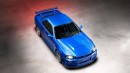 Paul Walker-driven Nissan Skyline R34 GT-R by Kaizo Industries