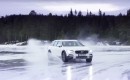 This Is What Ice-Drifting a Volvo V90 Cross Country Looks Like