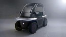 The Zigy micro-EV takes a novel approach to urban mobility, with room for one passenger and a focus on aerodynamics
