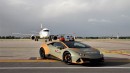 2021 Lamborghini Huracan EVO - follow-me car at the Bologna Airport