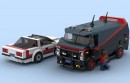 LEGO Ideas The A-Team Van and Corvette