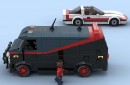 LEGO Ideas The A-Team Van and Corvette