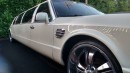 Lincoln Continental stretch limo with Bentley body kit