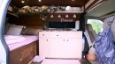 This "Low-Key" Camper Van Was Converted for Just $7K, Hides a Princess-Themed Living Space