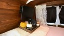 This "Low-Key" Camper Van Was Converted for Just $7K, Hides a Princess-Themed Living Space