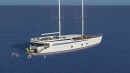 Oceanbel 40 hybrid-electric sail yacht