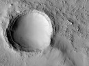 Cassini crater on Mars