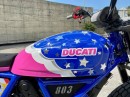 Modified Ducati Scrambler