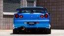 Nissan Skyline R34 GT-R V-Spec II Rear Profile