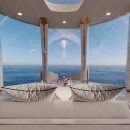The Nest on Project Arwen, the megayacht that will be delivered in 2026