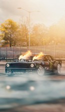 hotoshopped Ford Mustang Hoonicorn (wallpaper quality for phone displays)