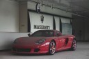 Porsche Carrera GT locked away and forgotten in derelict dealership in China