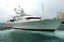 When it was delivered in 1987, Time was the world's largest aluminum superyacht