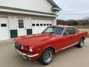 1965 Red Ford Mustang Fastback