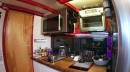 Custom made tiny home inside an ex-commercial truck