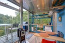 Forest River Lookout is a container tower that's completely off-grid and amazing