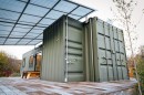 Shipping Container Converted Into a Tiny House With a Fully Functional Interior