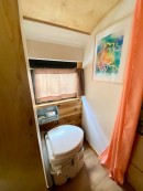 School Bus Mobile Home Composting Toilet