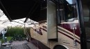 Off-Grid Luxurious Class A RV With a Master Bedroom and Bathroom