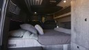 This Sprinter Van Is an Off-Road-Ready Tiny Home on Wheels With a Dark, Masculine Interior