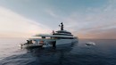 Spear is a highly-efficient and hydrodynamic trimaran concept