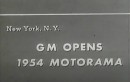 1954 Motorama show