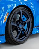 Bugatti Chiron Super Sport painted in Agile Bleu paint