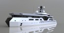 360-foot superyacht concept by Abdulbaki Senol