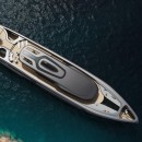 EXO-X is a superyacht explorer that boasts a pop-up crow's nest, luxury features