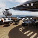 EXO-X is a superyacht explorer that boasts a pop-up crow's nest, luxury features