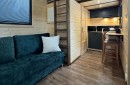Scandinavian-style Lily 403 tiny house on wheels