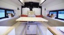 2021 Ford Transit Camper Van Conversion Bedroom Dinette