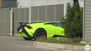 Verde Shock Lamborghini Huracan Tecnica
