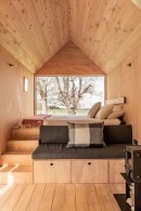 Micro-cabin Kereru Retreat is an award-winning tiny that's completely off-grid and very sustainable