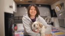 This Woman Designed a Unique Camper Van That Keeps Her Blind Dog Safe and Comfortable