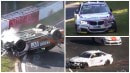 Three BMW M235i Race Cars Wrecked at the Nurburgring in One Day