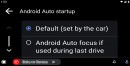 Nueva configuración de inicio de Android Auto
