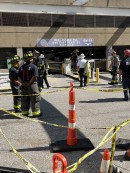 Three-story parking garage partially collapsed in Baltimore