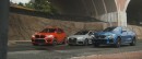 Audi RS3 vs. BMW X3M Competition vs. BMW X6 M50i