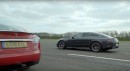 Tiff Needell Drag Races Tesla Model S P100D Against Mercedes-AMG GT 63S
