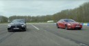 Tiff Needell Drag Races Tesla Model S P100D Against Mercedes-AMG GT 63S