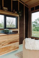 Tigín Tiny Homes tiny is made of hemp and cork, is both sustainable and affordable