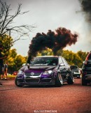 "Tilted TDI" Is One Crazy Jetta Locomotive Rolling Coal Through the Hood