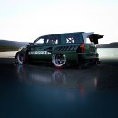 Time Attack Chevy Tahoe "Evergreen" Is a Mid-Engined SUV Rendering