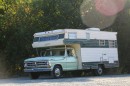 1971 Ford F-350 Funtime camper on Bring a Trailer