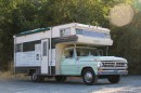 1971 Ford F-350 Funtime camper on Bring a Trailer